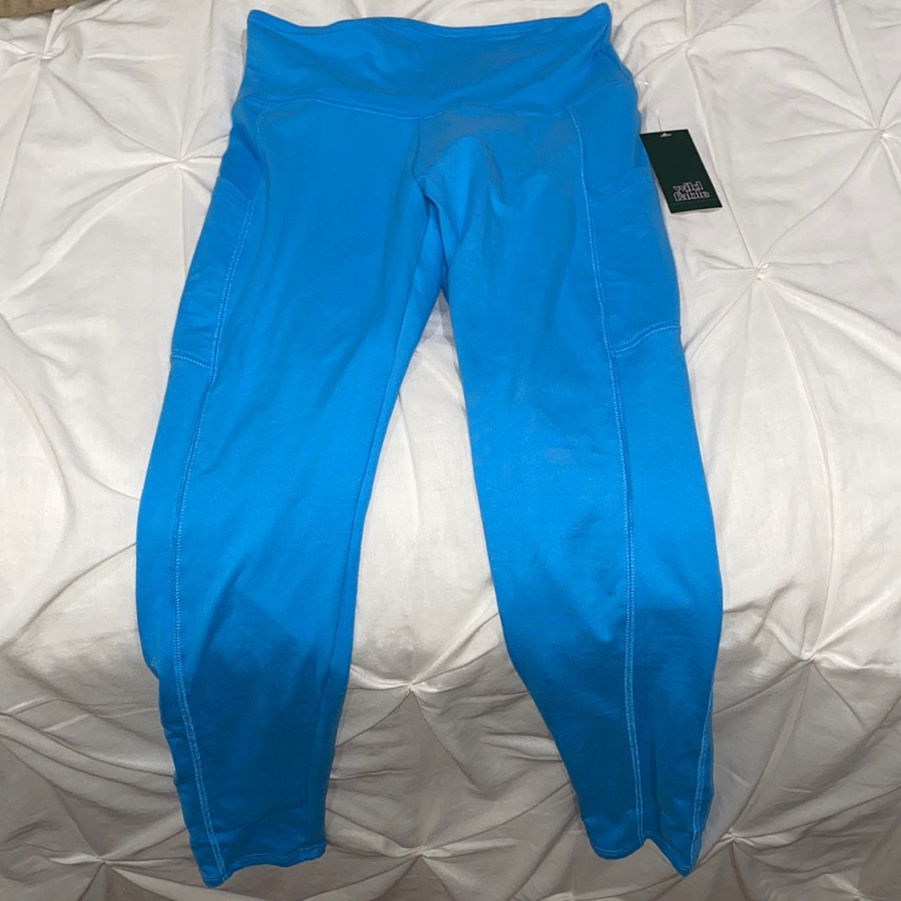Light blue leggings size small
